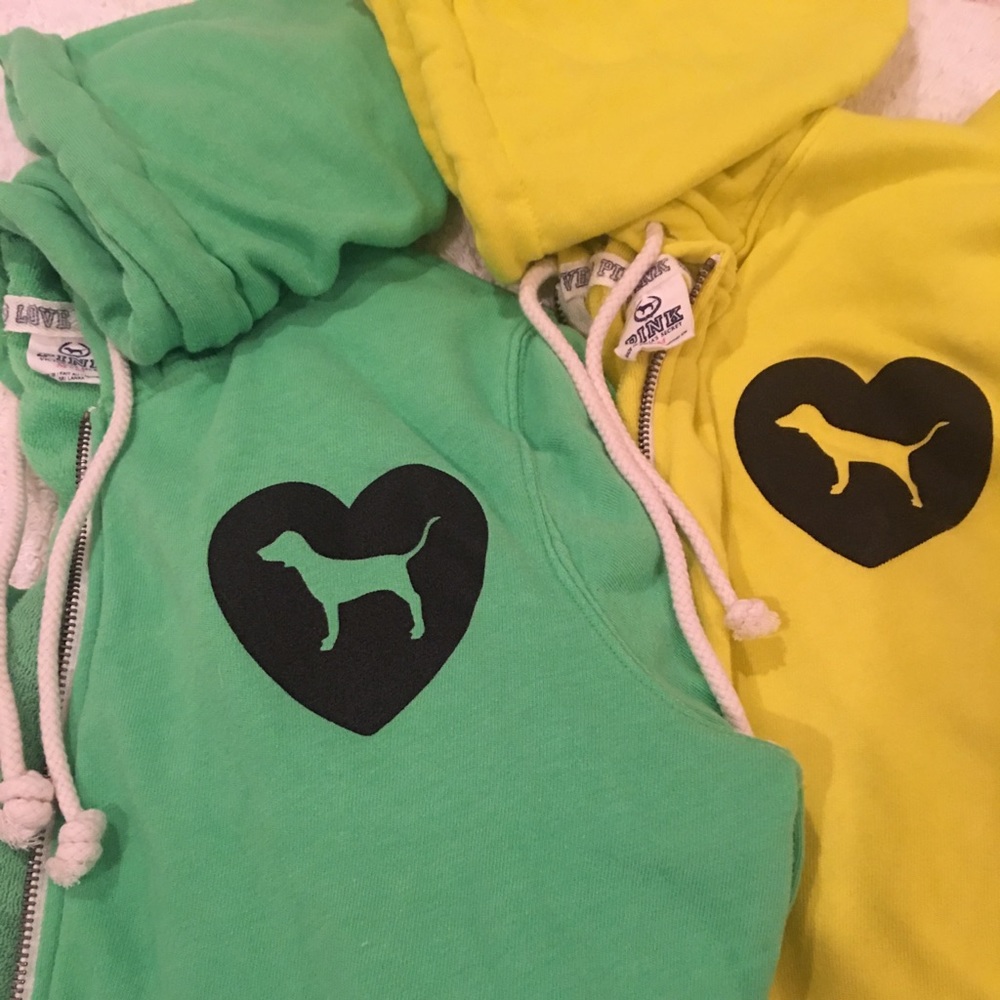 2 Victoria Secret hoodies Sale 2 for 1